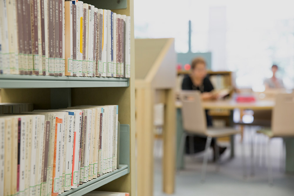 慶應義塾大学 図書館 館内の様子